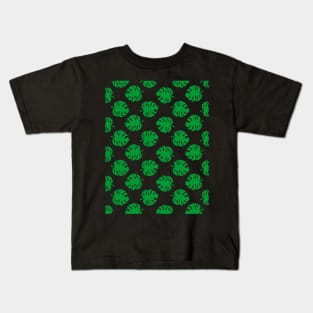 Philodendron Pattern Tall Kids T-Shirt